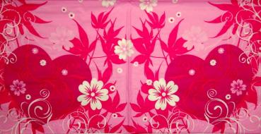 178 Heart / Hearts - 3-ply (pink)  - ti-flair